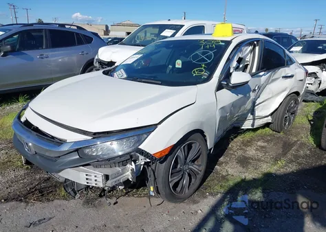 2017 Honda Civic Touring from USA, damaged, VIN 2HGFC1F97HH631639